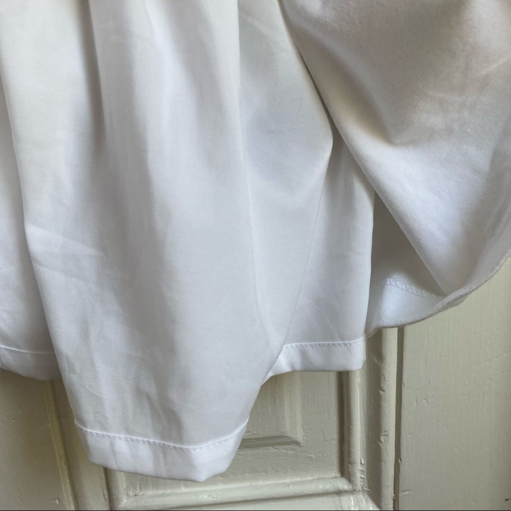Banana Republic White Sleeveless Bubble Dress - Picture 11 of 13